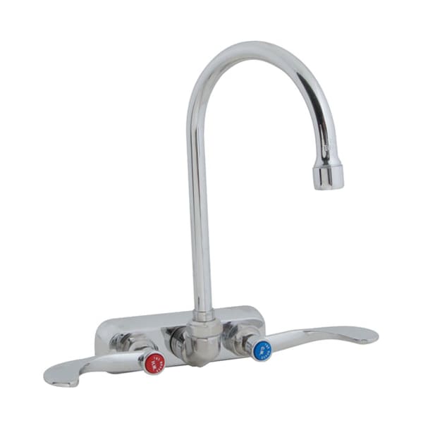 Faucet, 4"Wall , 10"Gsnk, Leadfree